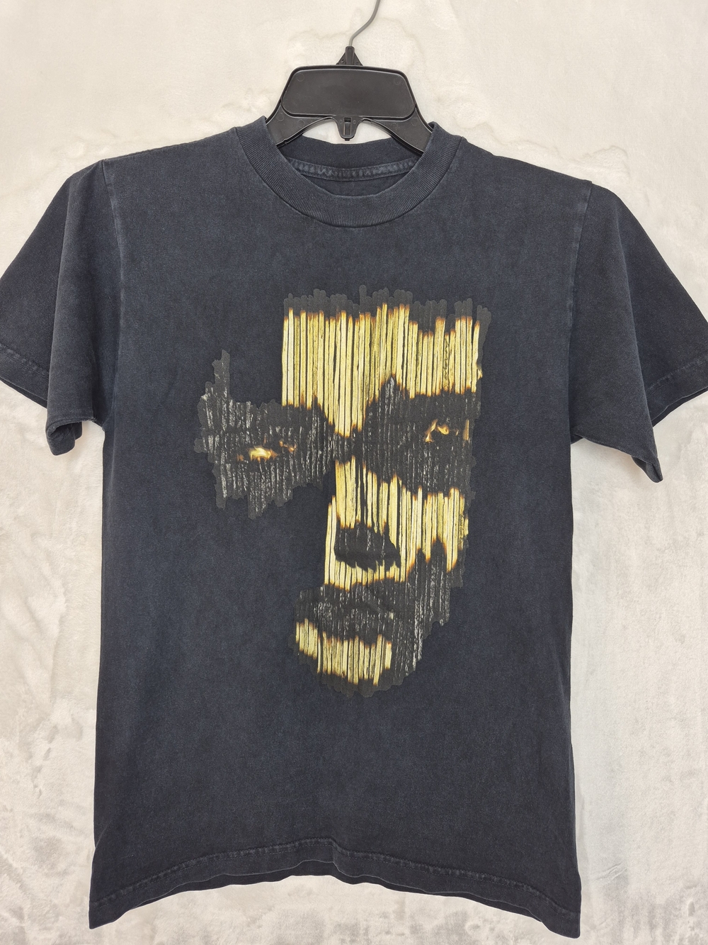 Travis Scott Cactus Jack At The Night Show Graphic Tee Shirt Black Mens Small